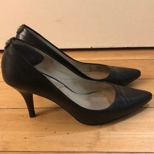Michael Kors Black Leather Heels